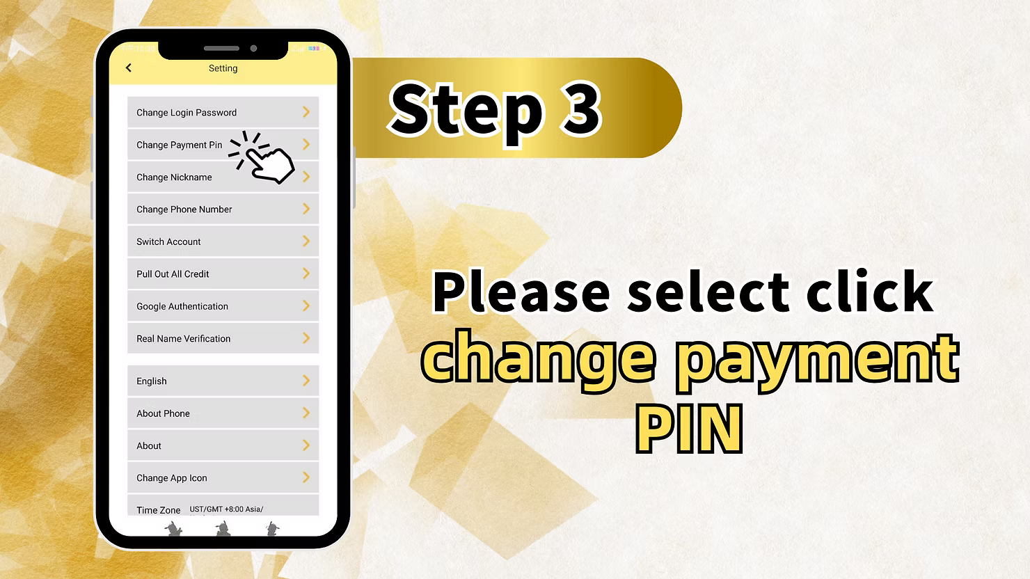 Forgot Transfer Password at LUCKYTOWN